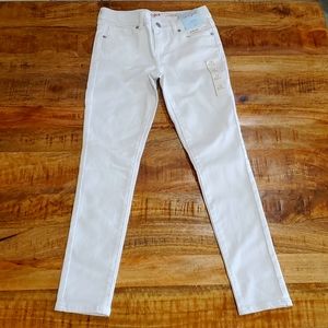Girls, Cat & Jack white jeans, size 12